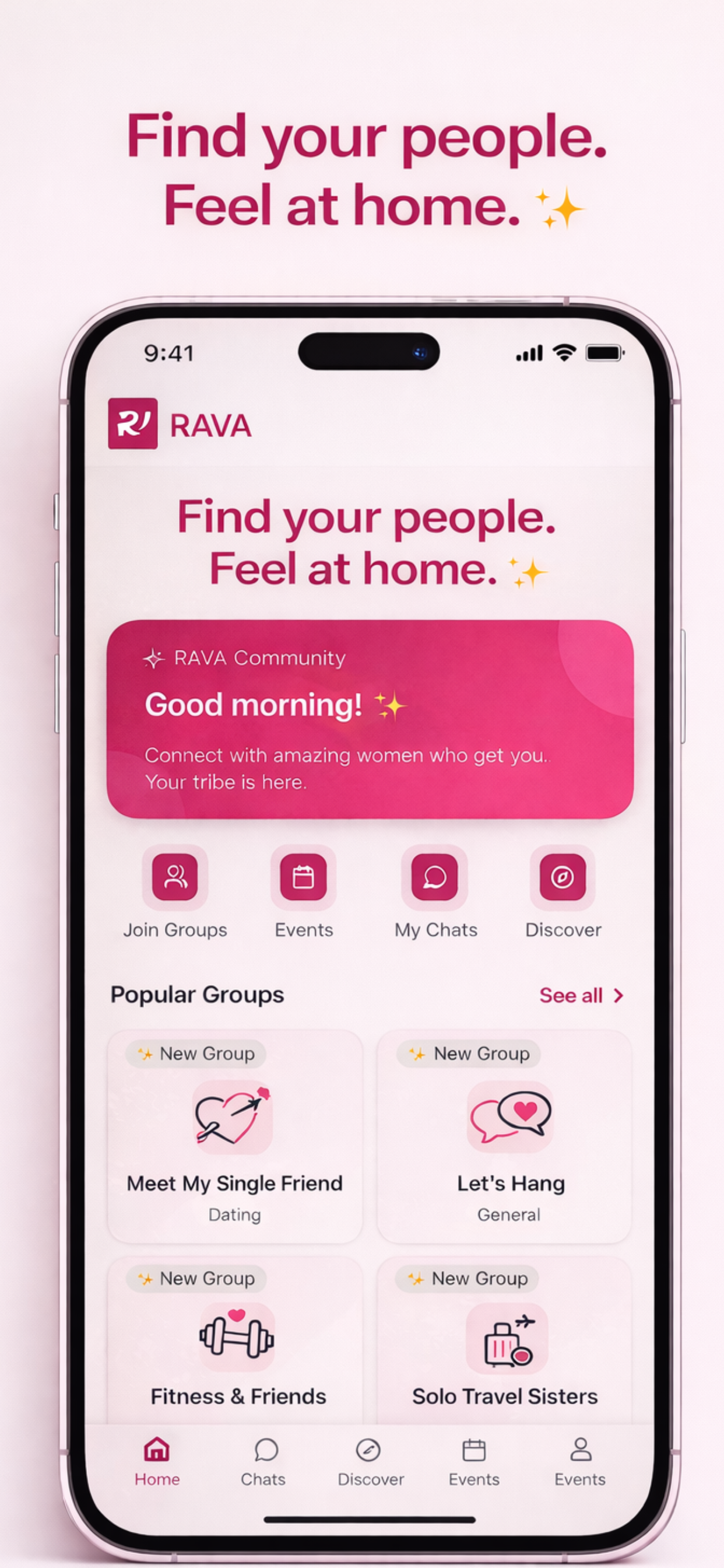 RAVA Home screenshot